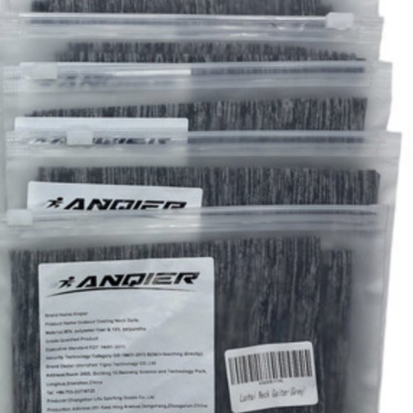 ANQIER OUTDOOR COOLING NECK GAITERS (Pack of 3) - Picture 2 of 2